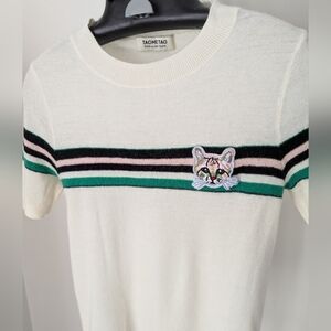 Taometao Cat T-shirt Sweater short sleeves